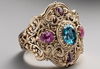 Baroque Rings