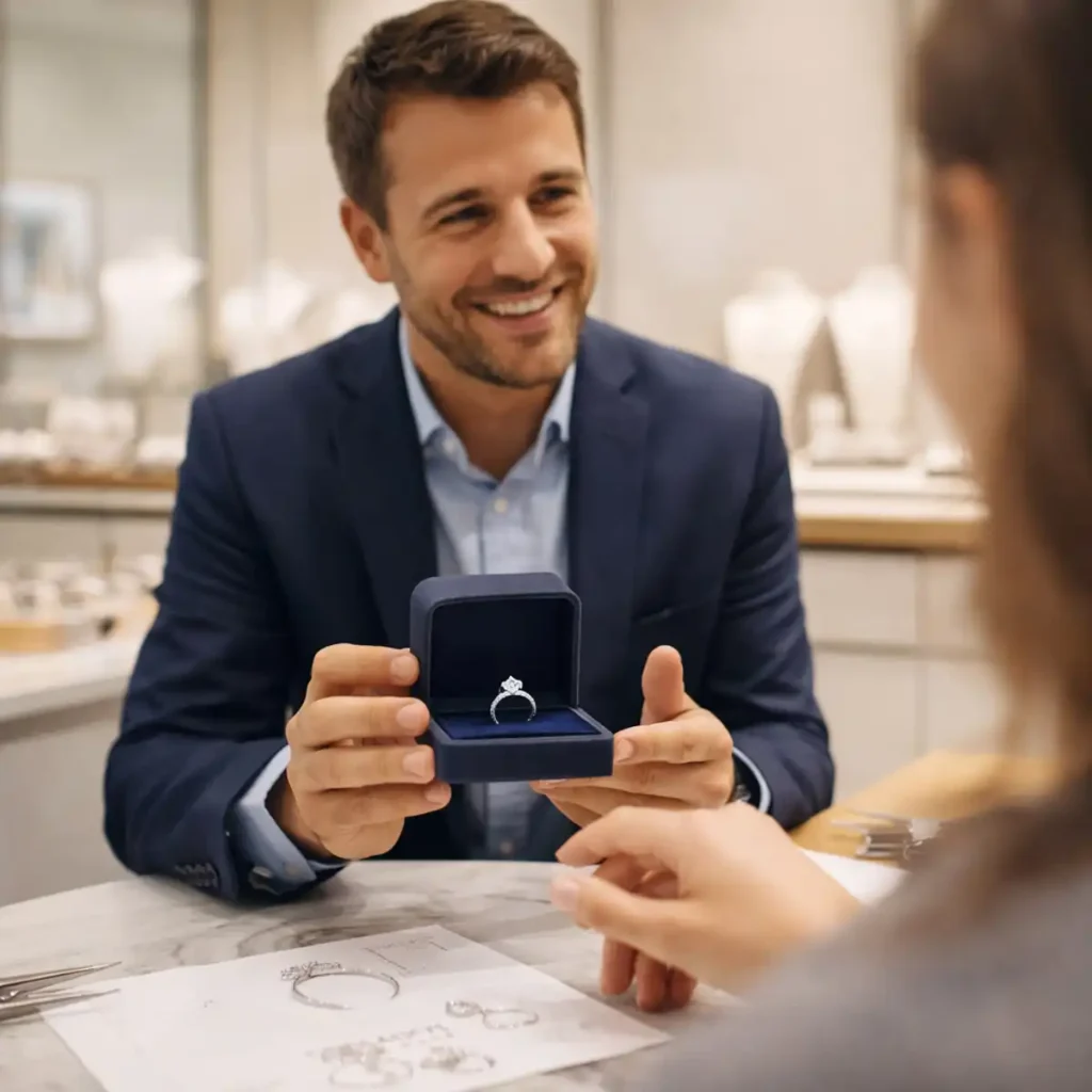 engagement ring settings, claw setting, bezel setting,